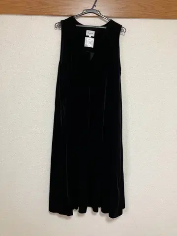 foufou 블랙 슬리브리스 원피스 사이즈 1