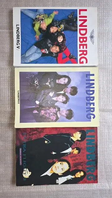 LINDBERG 밴드 스코어 3권 묶음 판매