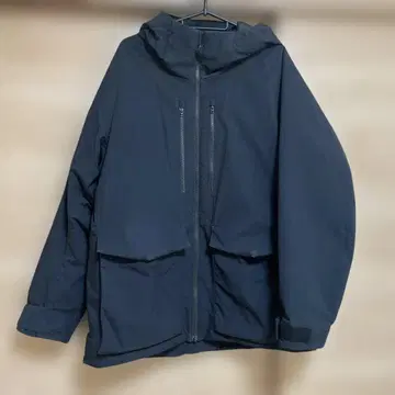 하이브리드 다운 파카 블랙