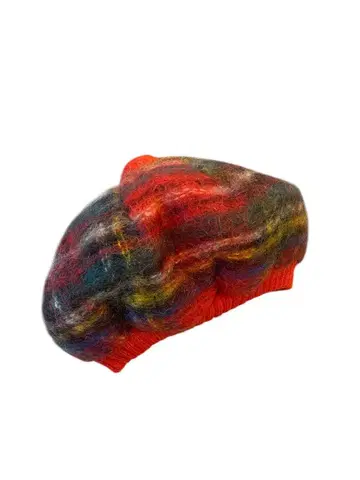 스코틀랜드제 모헤어 모자