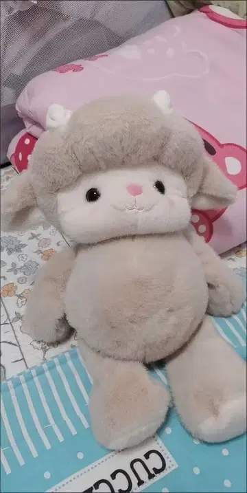 양 모양 봉제 인형 약 30cm