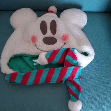 미키 플리스 모자 귀 포함