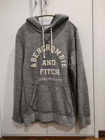 Abercrombie and Fitch 그레이 후드티 따뜻한 소재