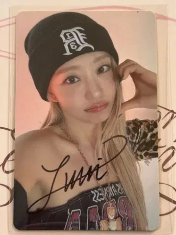 KISS OF LIFE LUCKY DAY 줄리 S상 혜택 트레이딩 카드