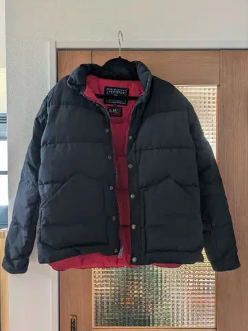 60/40 나일론 박스 실루엣 다운 자켓