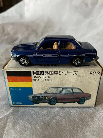 토미카 BMW 320i 스케일 1/62 파란 상자 F23