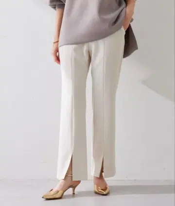 [ 새상품급 ] 프론트 슬릿 팬츠