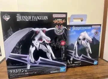 에반게리온 제일복권 라스트원상 A상 피규어 세트 상자 없음 흠집 있음