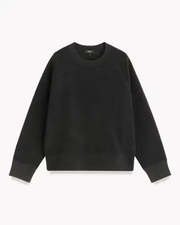 띠어리 보아 플리스 풀오버 트레이닝복