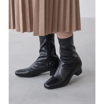 므뉴 스트레치 미들 부츠