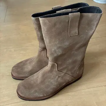 Punto Blanco 브라운 스웨이드 부츠