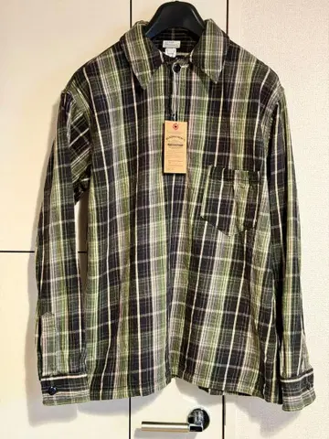 [ 미사용 ] 웨어하우스 LOT3063 풀오버 30주년 그린 42