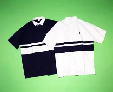 minnano Prince beams BIG POLO 화이트 L