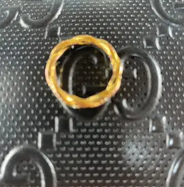 골드 트위스트 링