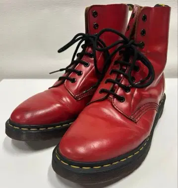 닥터마틴 8홀 UK8 Pascal Red VINTAGE