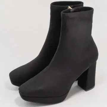 [당일 발송] RANDA 스트레치 청키힐 숏부츠 새상품급