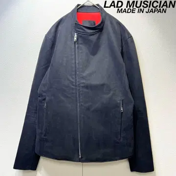 레어 새상품급 LAD MUSICIAN 싱글 디자인 라이더 자켓