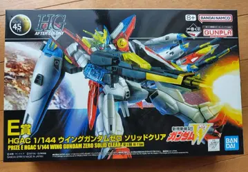 건담 프라모델 제일복권 2024 E상 윙 건담 제로 솔리드 클리어