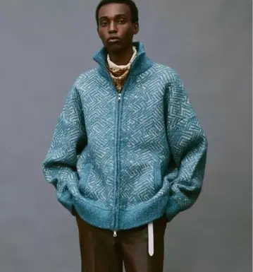 Soerte 자카드 드라이버즈 니트