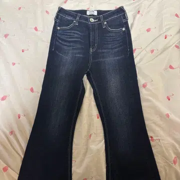 GYDA 다크 블루 플레어 데님