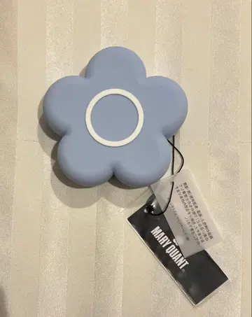 MARY QUANT 데이지 컬렉션 실리콘 파우치 스카이블루