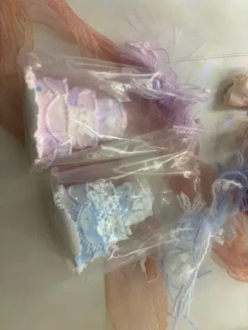 파스텔 케이크형 잡화 2개 세트 스퀴즈