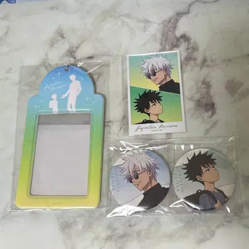 [ 미개봉 ] 주술회전 애니메이트 특전 카드 홀더 미니 사진 캔뱃지