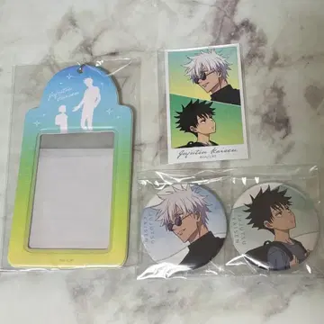 [ 미개봉 ] 주술회전 애니메이트 특전 카드 홀더 미니 사진 캔뱃지