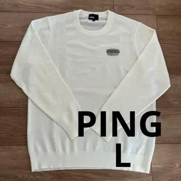 PING 스웨터 L 사이즈 화이트
