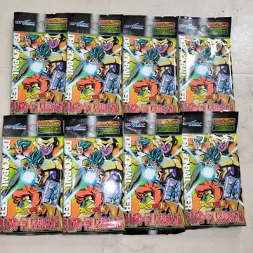 드래곤볼 초 클리어 카드 컬렉션 껌