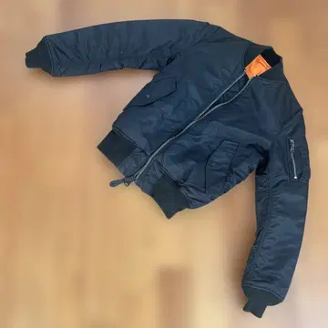 ALPHA 알파 MA-1 플라이트 자켓 XS 블랙