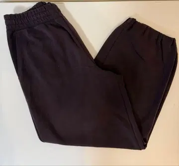 UNIQLO C 맨투맨 와이드 팬츠 M 사이즈 와인