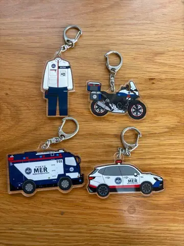 TOKYO MER 키링 세트 4종