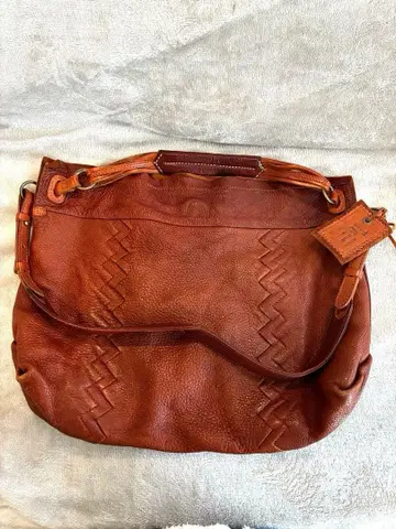 genten 겐텐 천연 가죽 숄더백