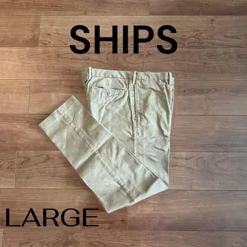 SHIPS 베이지 치노 팬츠 LARGE