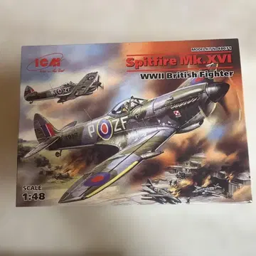 ICM 스핏파이어 Mk.XVI 1:48 프라모델 키트