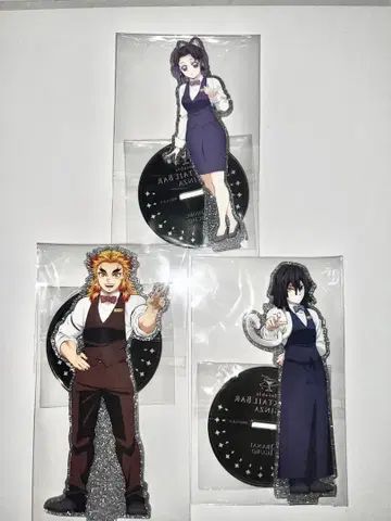 귀멸의 칼날 모크테일 바 양면 아크릴 스탠드