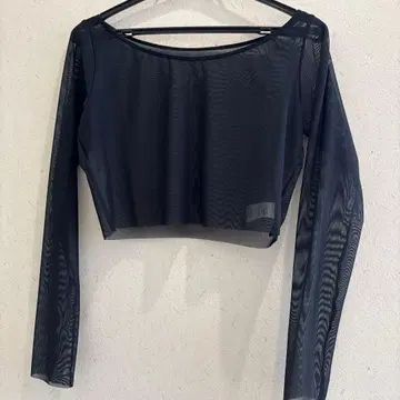 차코트 블랙 메쉬 긴팔 상의 M 사이즈