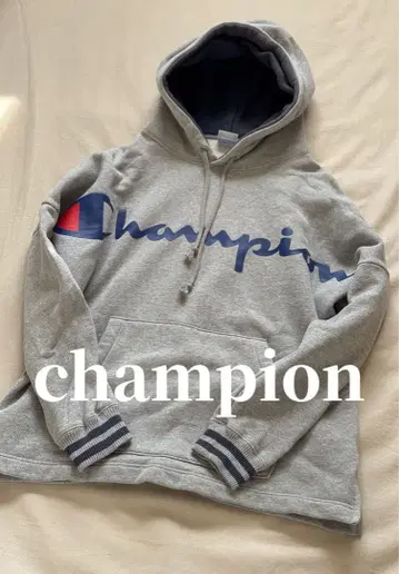 [ champion ] 후드티 medium gray
