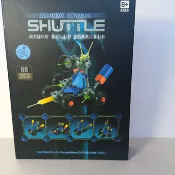 Mighty Crafters Shuttle 68pcs 미개봉 중국산
