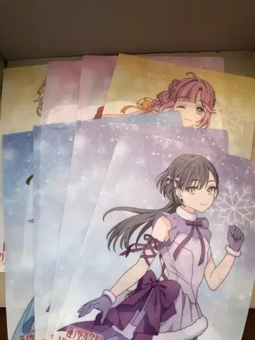 하스노소라 여학원 스쿨 아이돌 클럽 러브 라이브 A4 클리어 파일