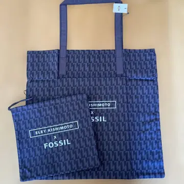 ELEY KISHIMOTO x FOSSIL 파우치 토트백