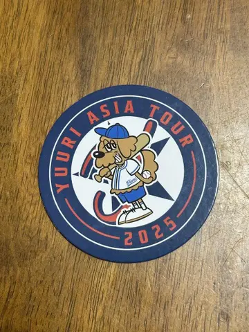 유리 아시아 투어 2025 푸드트럭 특전 코스터