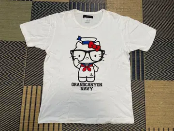 grandcanyon x Sanrio 콜라보 NAVY 키티 T셔츠 L