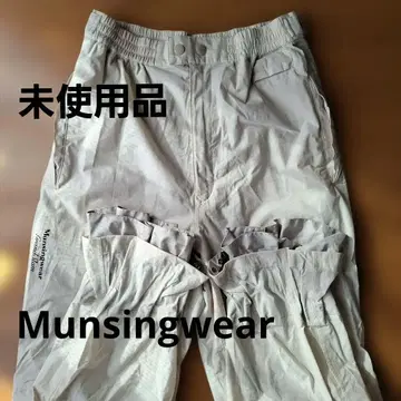 미사용 골퍼 Munsingwear 베이지 카고 팬츠 L 사이즈