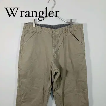 Wrangler 베이지 치노 팬츠 랭글러 34x32