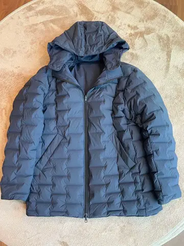 플라스테 PLST 다운 자켓 리버서블 네이비 미사용품 L 사이즈