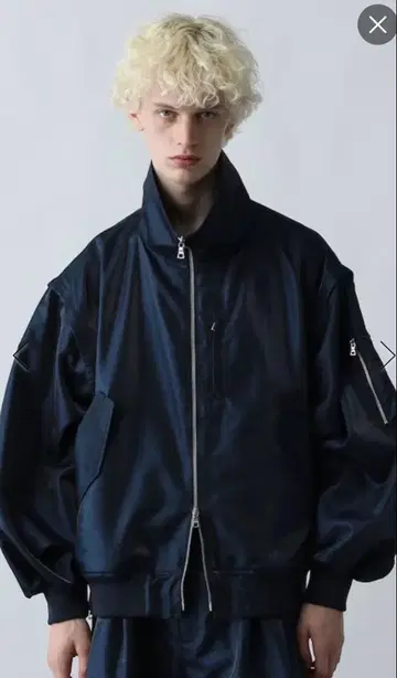 HARE 2WAY 볼륨 MA-1 블루종 셋업 최종 가격 인하