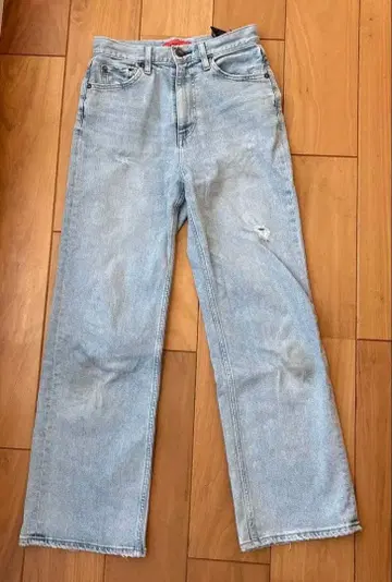 백화점에서 구매한 RED CARD 라이트 블루 데님 사이즈 34