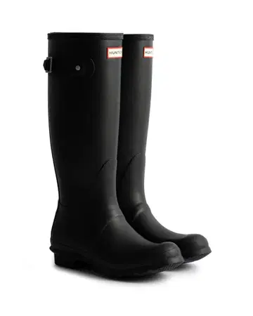 HUNTER 여성용 오리지널 톨 레인 부츠 - 23cm